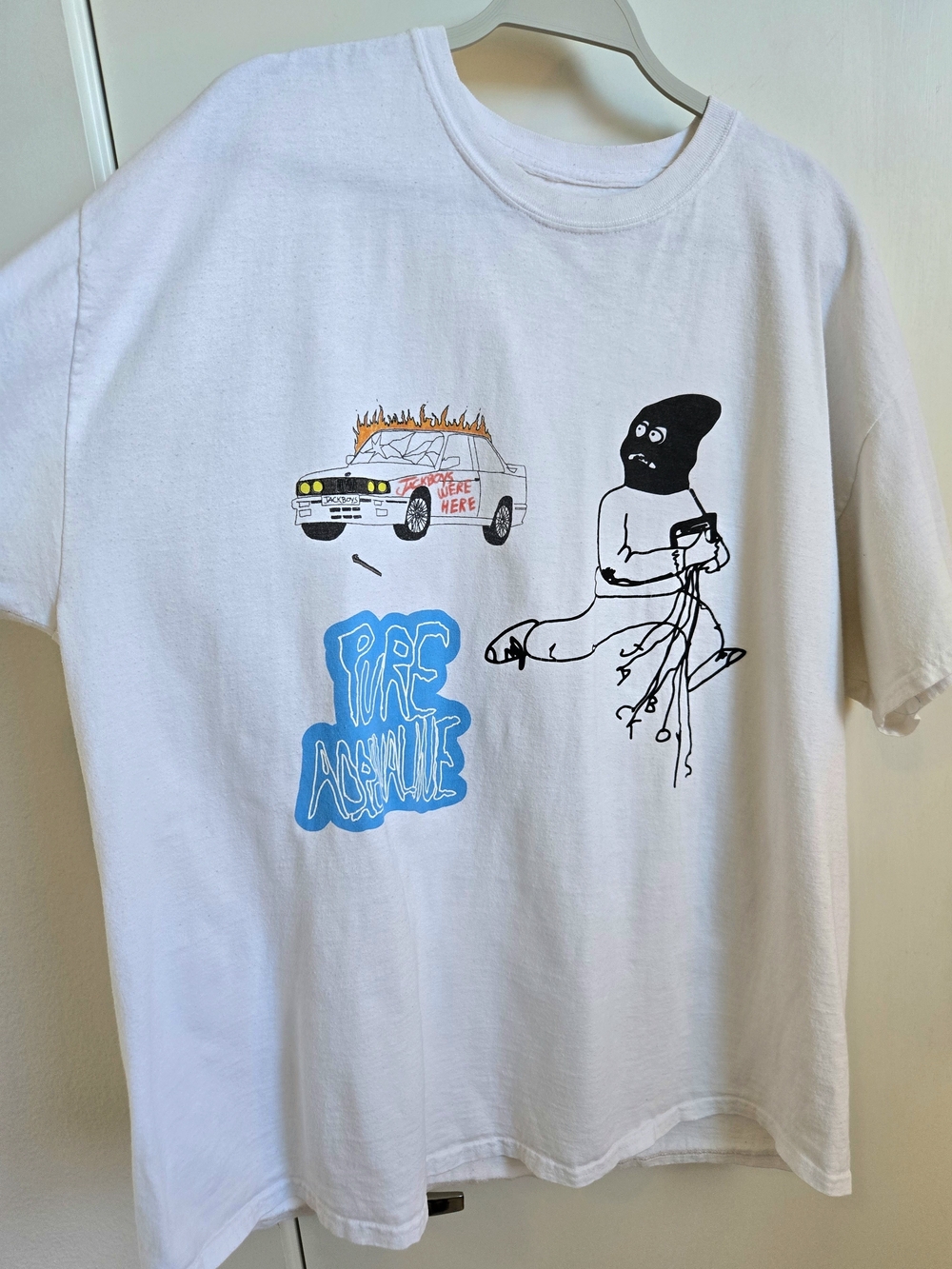 Travis Scott Jackboys Mask On Graphic Tee White